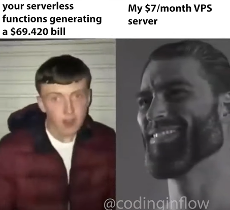 serverless meme